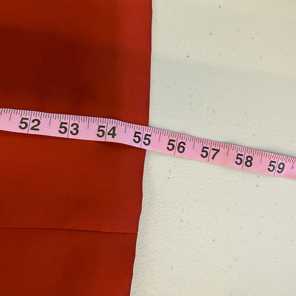 Vtg Ann Taylor Womens Y2K Maxi Dress Size 6 Red Formal Prom Whimsigoth Vamp - Picture 7 of 7